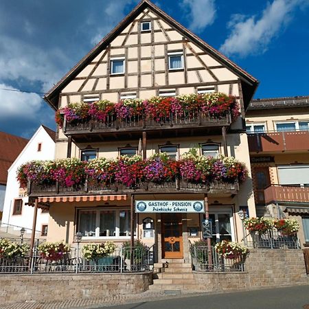 Gasthof-Pension Fraenkische Schweiz Обертрубах Экстерьер фото